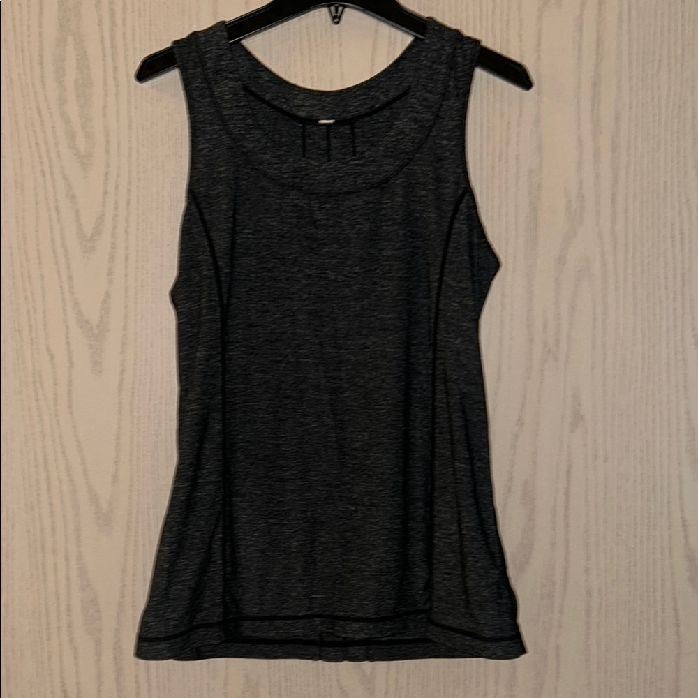 Lululemon Athletica Gray Sleeveless Tank Top